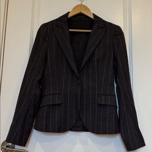 Theory Charcoal striped Women's Blazer